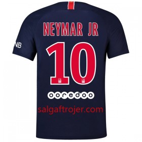 Paris Saint-Germain Fodboldtrøjer Neymar Jr 10 Hjemmebanesæt 2018/19 Kort ærmer